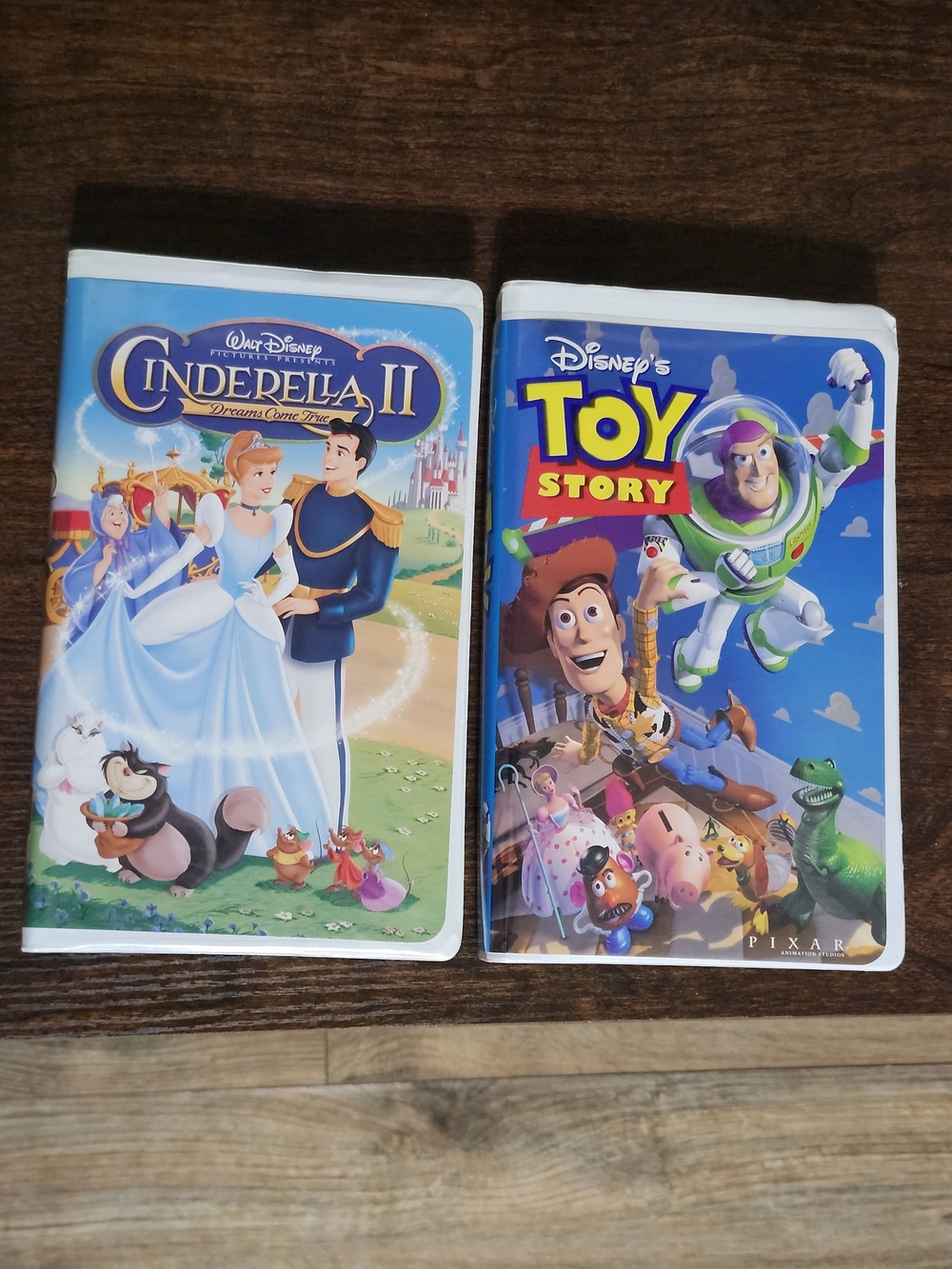 Disney Toy Story & Cinderella II VHS